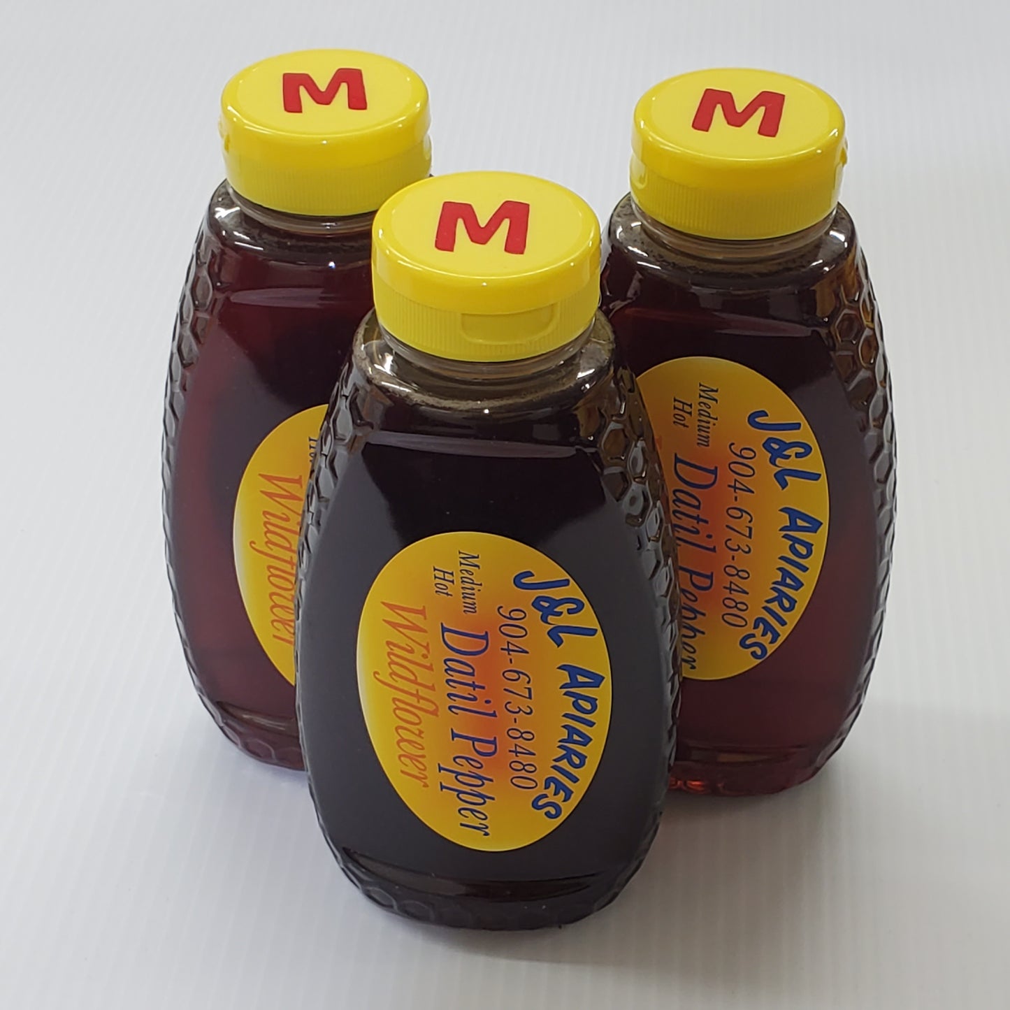 Medium Hot Datil Pepper Honey